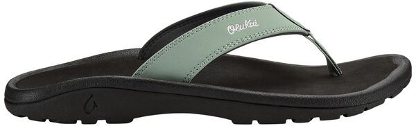 オルカイ メンズ シューズ スニーカー OluKai Mens Ohana Flip Flop SeagreenBlack ブラック