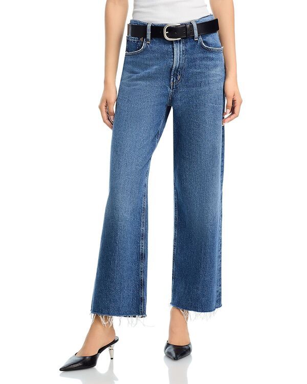 アゴルド レディース ボトムス デニムパンツ ワイドレッグ ジーンズ AGOLDE Ren High Rise Wide Leg Jeans in Chord