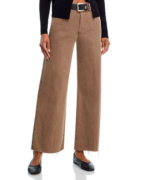 ペイジ レディース ボトムス デニムパンツ ワイドレッグ ヴィンテージーンズ PAIGE Anessa High Rise Raw Hem Wide Leg Jeans in Vintage Cane