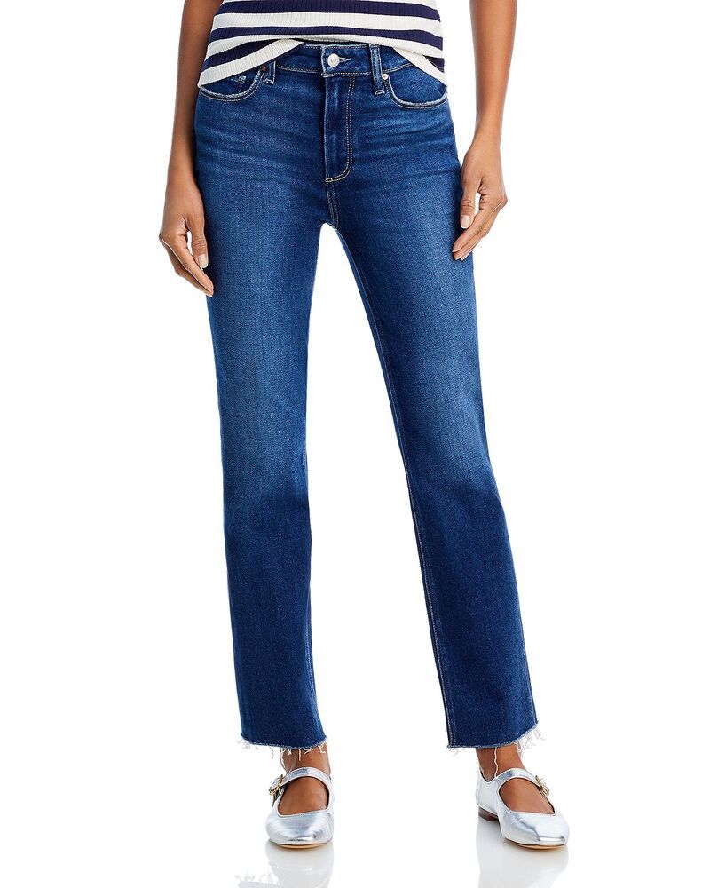 ペイジ レディース ボトムス デニムパンツ アンクル ジーンズ PAIGE Cindy High Rise Ankle Straight Jeans Foreign Film