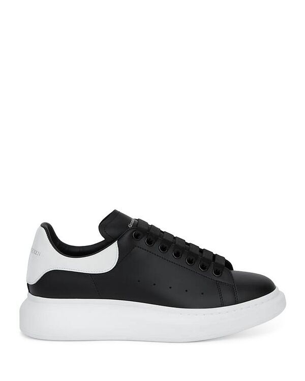 マックイーン メンズ シューズ スニーカー McQueen Mens Oversized Sneakers BlackWhite ホワイト