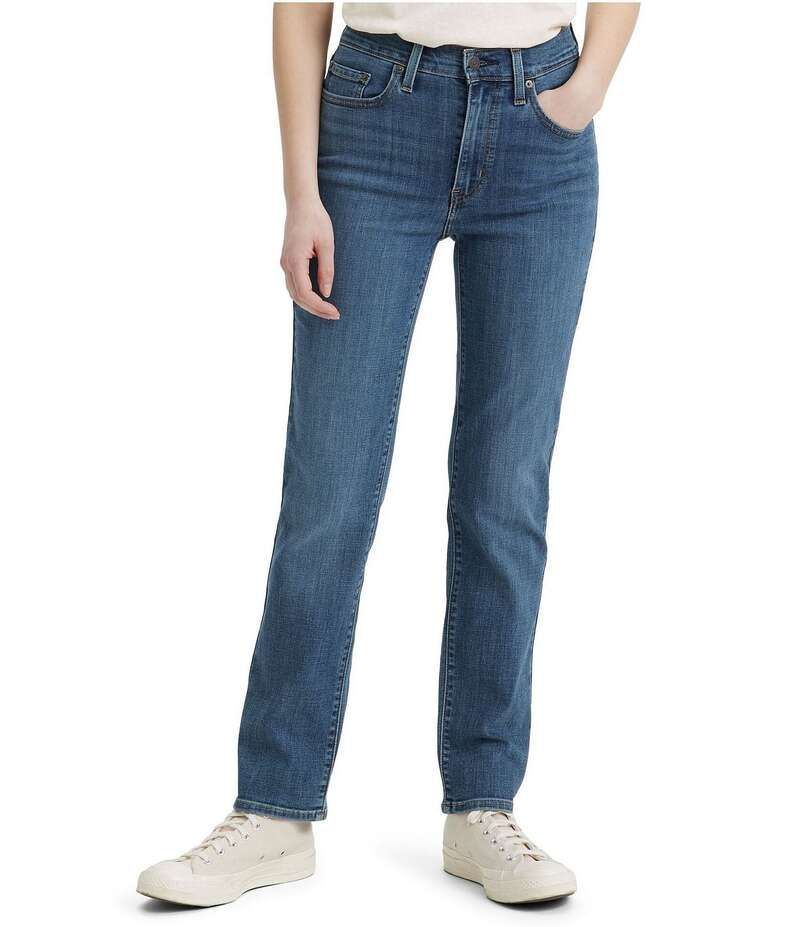 リーバイス レディース ボトムス デニムパンツ ジーンズ LevisR 724 High Rise Straight Jeans Way Way Back