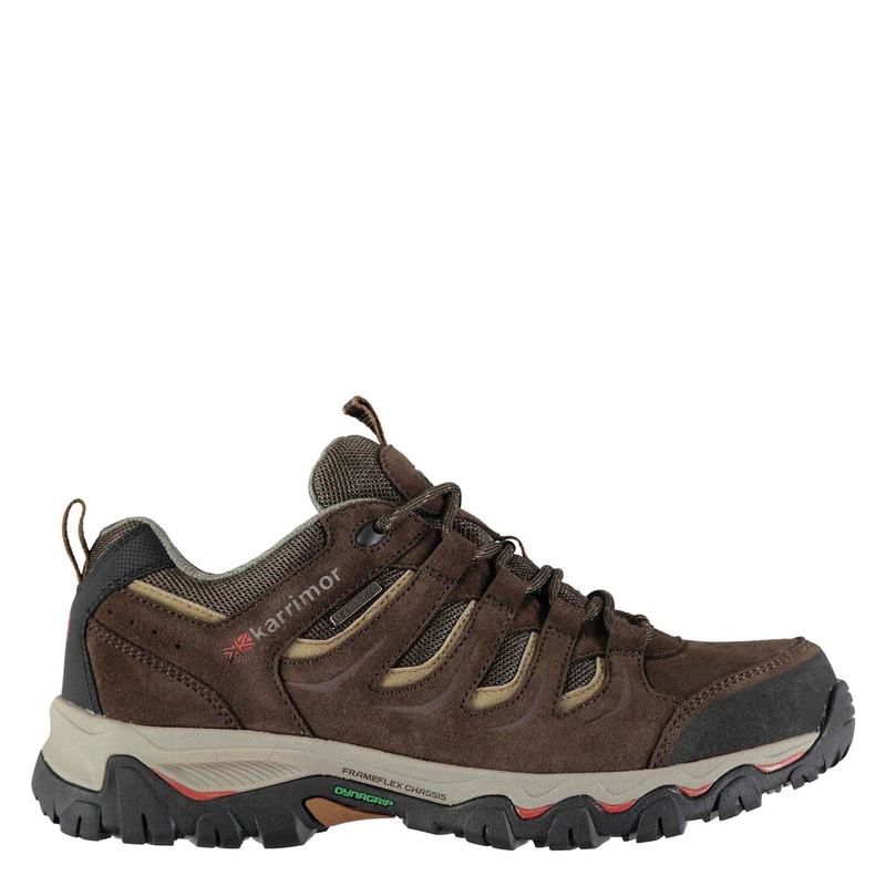 カリマー メンズ シューズ スニーカー Karrimor Mount Low Mens Walking Shoes Brown ブラウン