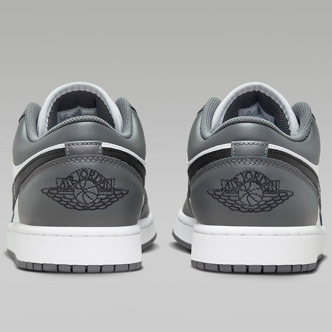 [ナイキ] エア ジョーダン 1 ロー AIR JORDAN 1 LOW ホワイト/アイアングレー/ブラック 553558-152 25.0cm [25.0 cm]