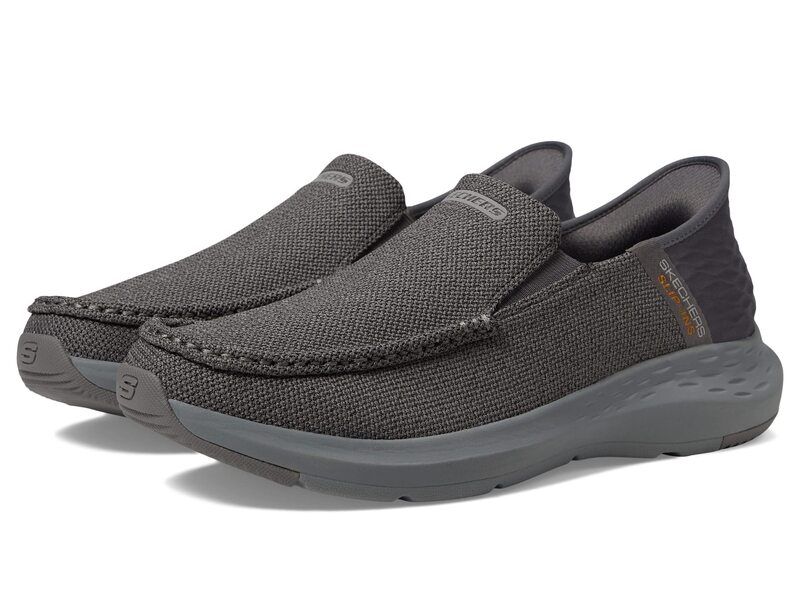 スケッチャーズ メンズ シューズ スニーカー SKECHERS Parson Ralven Hands Free SlipIns Gray グレー