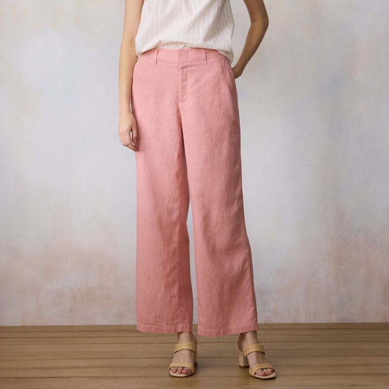 LC Lauren Conrad レディース ボトムス カジュアルパンツ Womens LC Lauren Conradrapey Elastic Back Trouser Pants Angelic