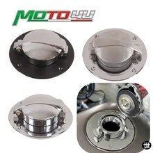 燃料タンクガスキャップカバーで素早く取り外し可能BMW K100 K100LT K100RS K100RT K100 LT RS RT用