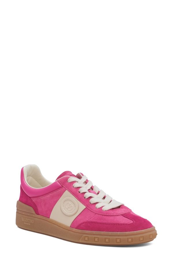 ヴァレンティノ レディース シューズ スニーカー Valentino Garavani Upvillage Low Top Sneaker Pink ピンク