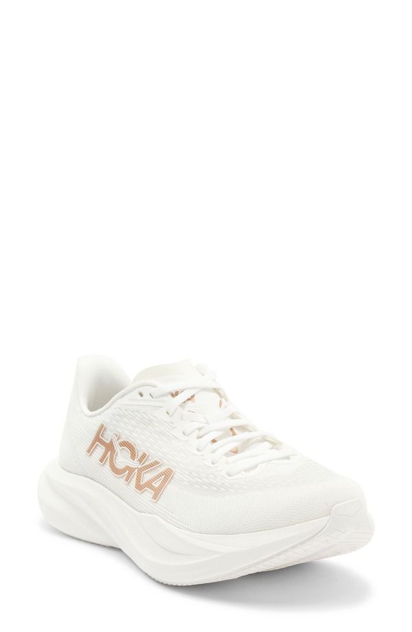 ホカオネオネ レディース シューズ スニーカー HOKA Mach 7 Running Shoe Frost Rose Gold ゴールド