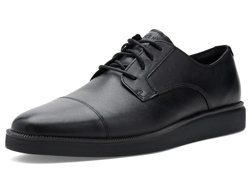 コールハーン メンズ シューズ オックスフォード キャップ Cole Haan Davidson Grand Cap Toe Black ブラック