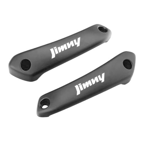 スズキ ジムニー JB23W JB33W JB43W ドアグリップ 2本セット アルミ製 ドアハンドル 純正交換設計(ブラック)ts 36cec916