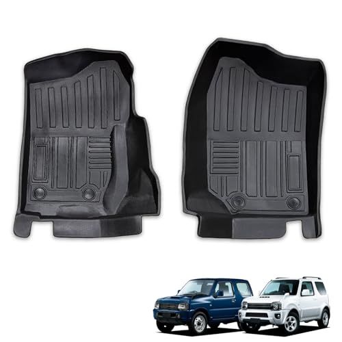 ジムニー JB23 JB33 JB43 MT車 3D フロアマット 運転席 助手席 2pcSET 水や汚れに強い TPE製 滑りにくい シボ加工 3Dマット ジムニーワイド ジムニーシエラ １列目 足元マット【FM113-S】ts d8d0bd2c