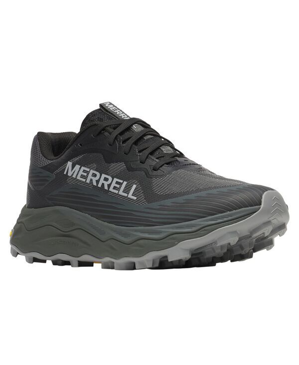 メレル メンズ シューズ スニーカー Merrell Mens Agility Peak 6 RoundToe Running Shoes Black ブラック