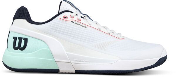 ウィルソン メンズ シューズ スニーカー Wilson Mens Rush Pro 5 Tour Tennishoes WhiteBayFiery Coral ホワイト