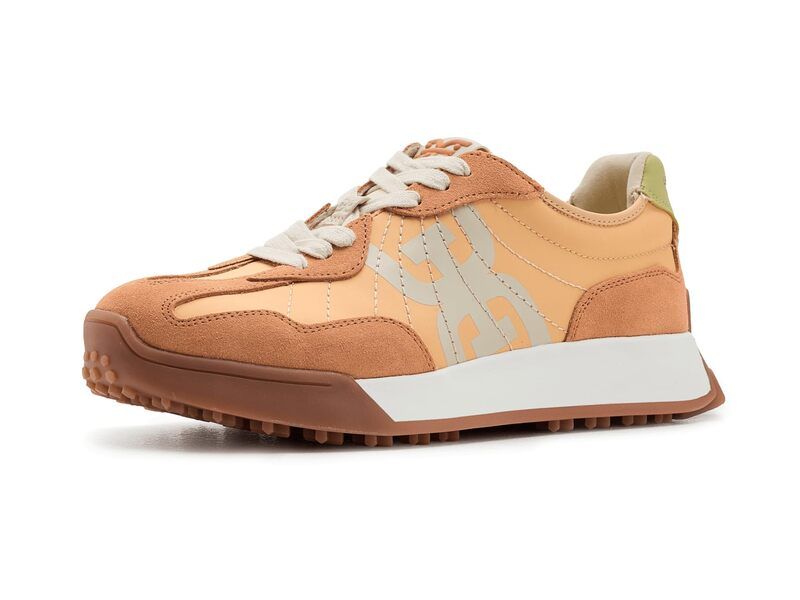サムエデルマン レディース シューズ スニーカー Sam Edelman Langleyretro Citrus OrangeAlba Orange オレンジ