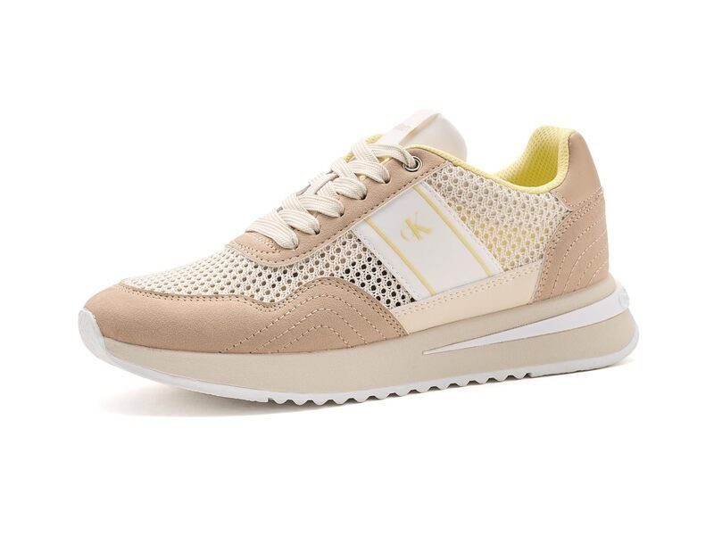 カルバンクライン レディース シューズ スニーカー Calvin Klein Palimer Light NaturalBeige ベージュ