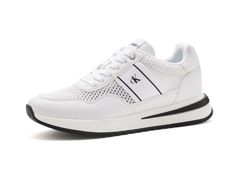 カルバンクライン レディース シューズ スニーカー Calvin Klein Palimer WhiteBlack ホワイト