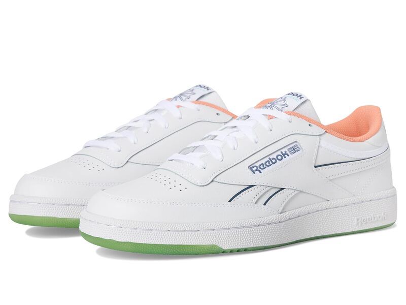 リーボック メンズ シューズ スニーカー Reebok Lifestyle Club C Revenge WhiteAiaquaSunkissed Orange ホワイト