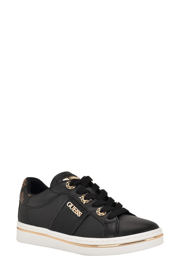 ゲス レディース シューズ スニーカー GUESStew Sneaker Black ブラック