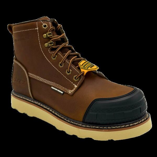 アドテック メンズ シューズ ブーツ・レインブーツ AdTec Guardian 6 Comp Toe Guard Work Boot Crazy Horse