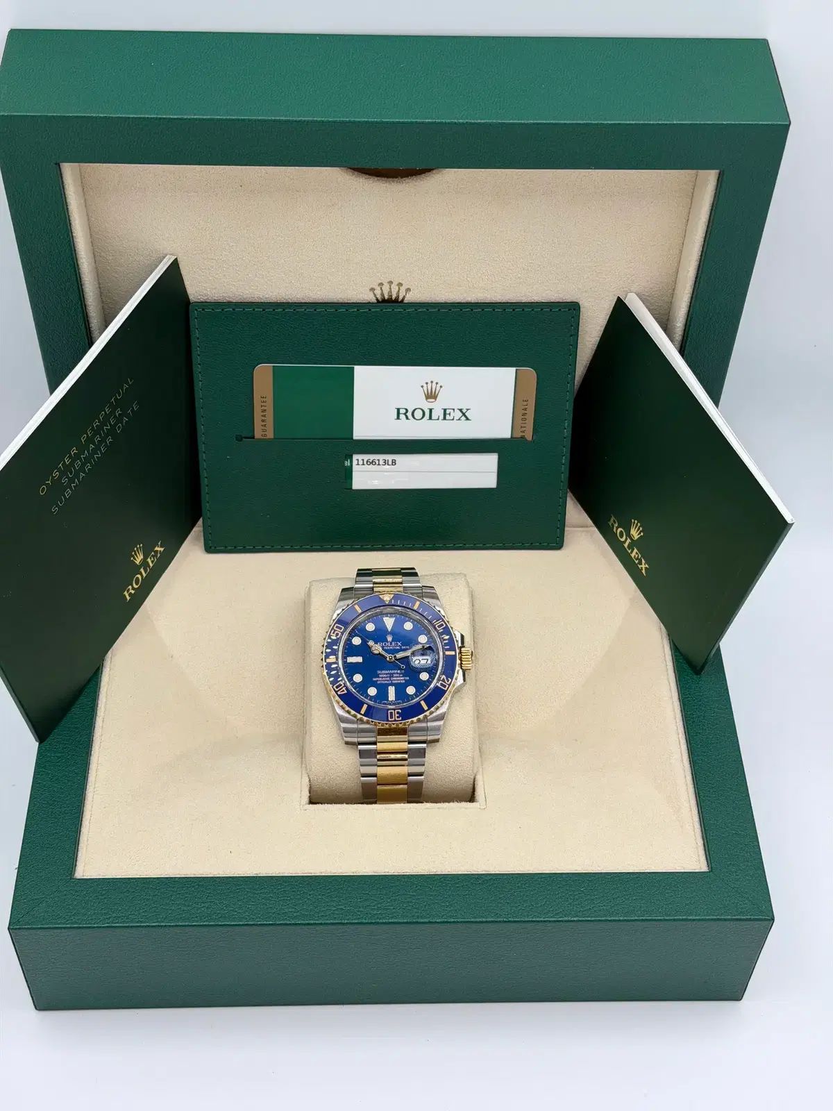 ROLEX ロレックス サブマリーナー デニム版 コンビ デニムコンビ 116613LB 2017年式 出品