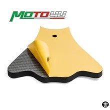 ヤマハ YZF R3 2015 2016 2017 レーシングフォームシートパッド ブラック オートバイレースフェアリングシートパッド 粘着式