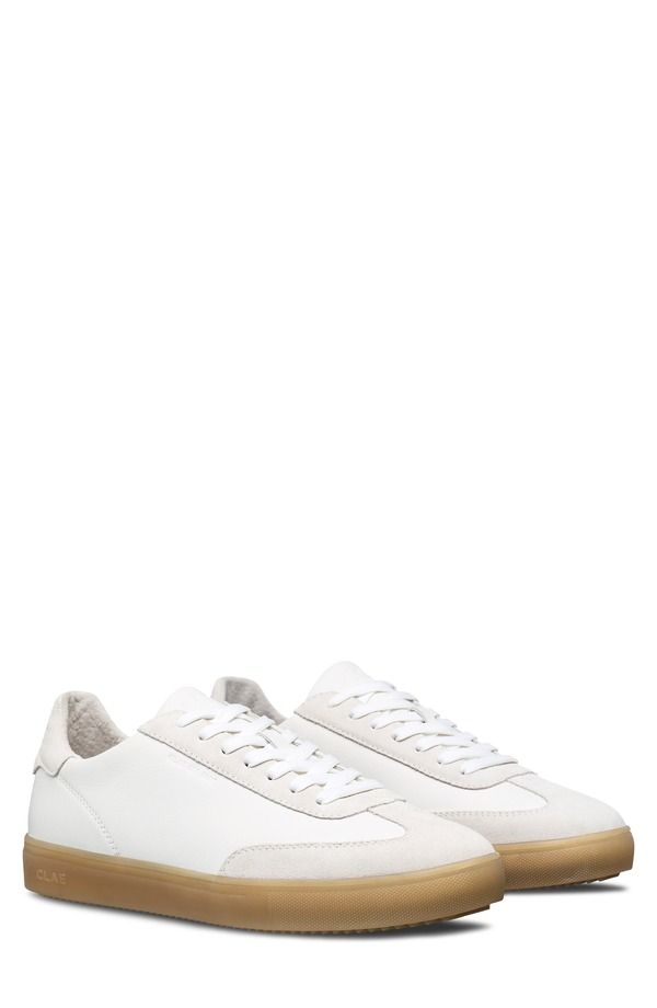クラエ メンズ シューズ スニーカー CLAE Deane Sneaker White Silver Mink Clear ホワイト