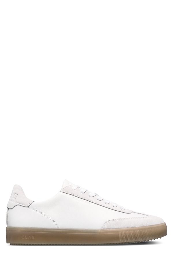 クラエ メンズ シューズ スニーカー CLAE Deane Sneaker White Silver Mink Clear ホワイト