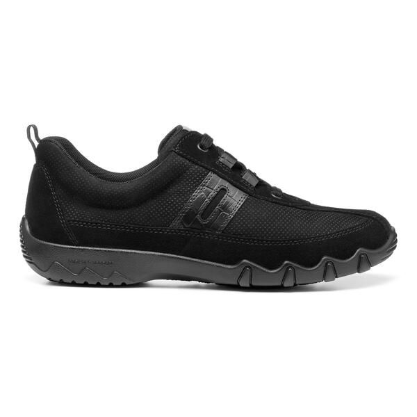 フーター レディース シューズ スニーカー Hotter Leanne II Trainerstandard Fit Black Croc ブラック