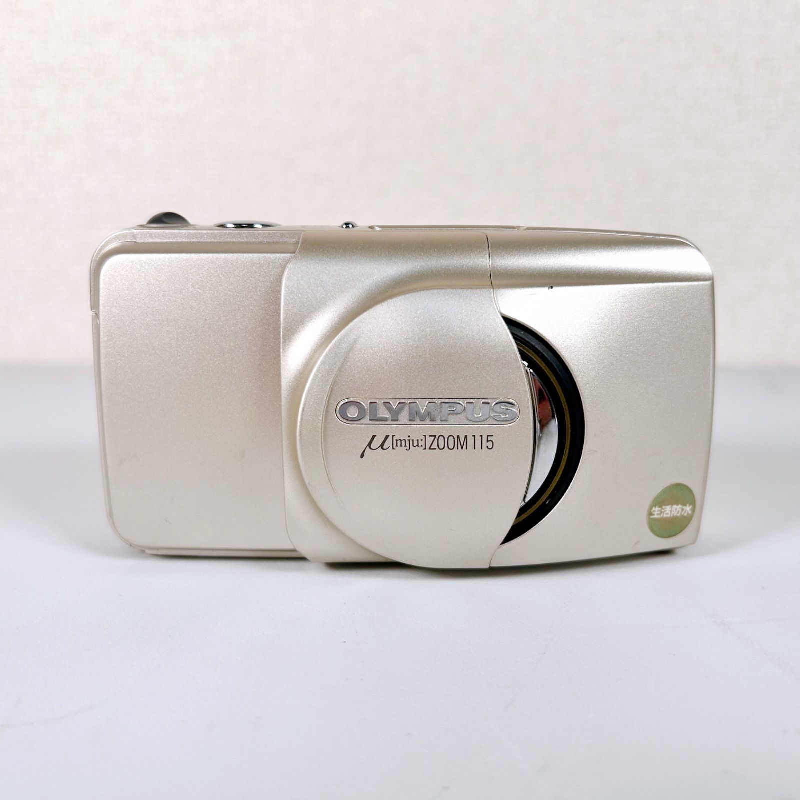 【ほぼ新品】オリンパス OLYMPUS μ [mju:] ZOOM 115 オリンパス OLYMPUS μ [mju:]ZOOM 115 コンパクトフィルムカメラ