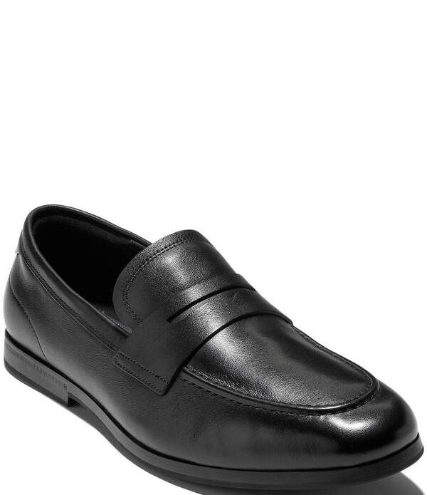 コールハーン メンズ シューズ スリッポン・ローファー Cole Haan Mens Wyeth Penny Loafers BlackBlack ブラック