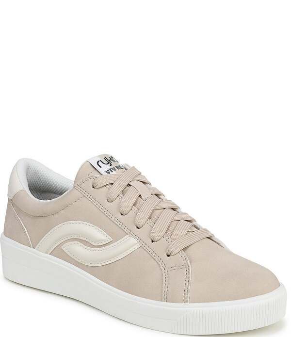 ライカ レディース シューズ スニーカー レース Ryka Womens Viv Next Lace Up Sneakers White Cap Beige ホワイト