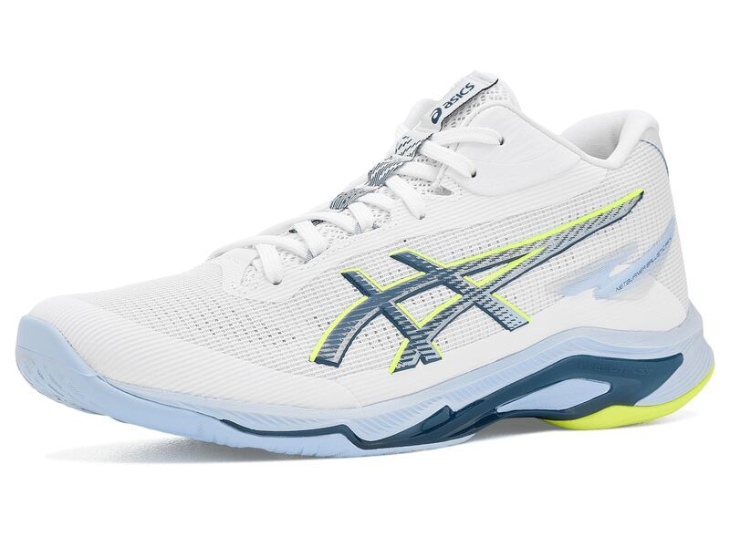 アシックス メンズ シューズ スニーカー Asics Netburner Ballistic FF MT 4 WhiteRaw Indig ホワイト