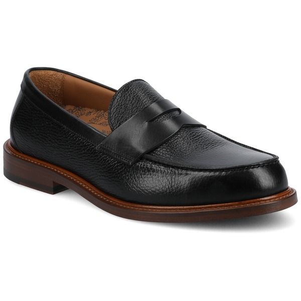 タフト メンズ シューズ ローファー TAFT Mens Jack Penny Loafer Black ブラック