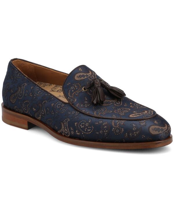 タフト メンズ シューズ スリッポン・ローファー Taft Mens Tommy Tasseloafershoe Brown paisley ブラウン