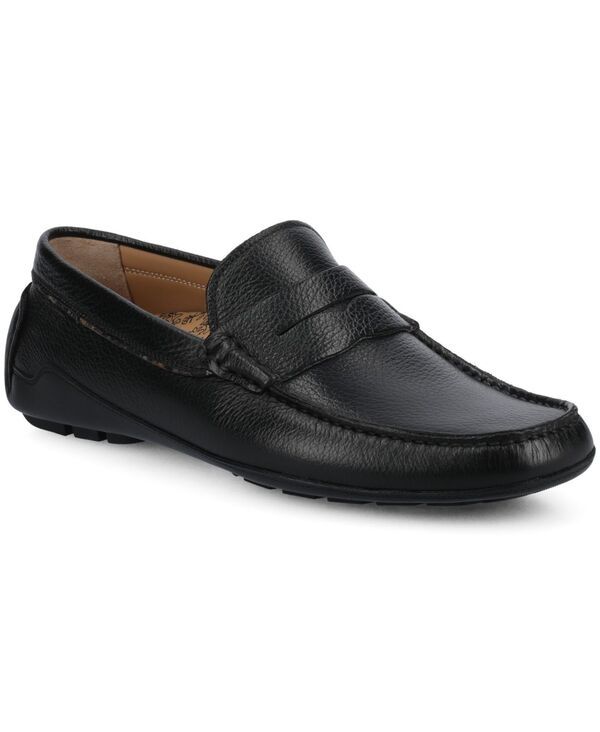 タフト メンズ シューズ スリッポン・ローファー Taft Mens Luke Driver Moc Loafers Black ブラック