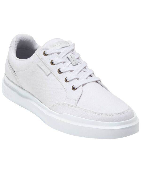 コールハーン メンズ シューズ スニーカー レース Cole Haan Mens GrandPro Yacht LaceUp Sneakers Optic White ホワイト