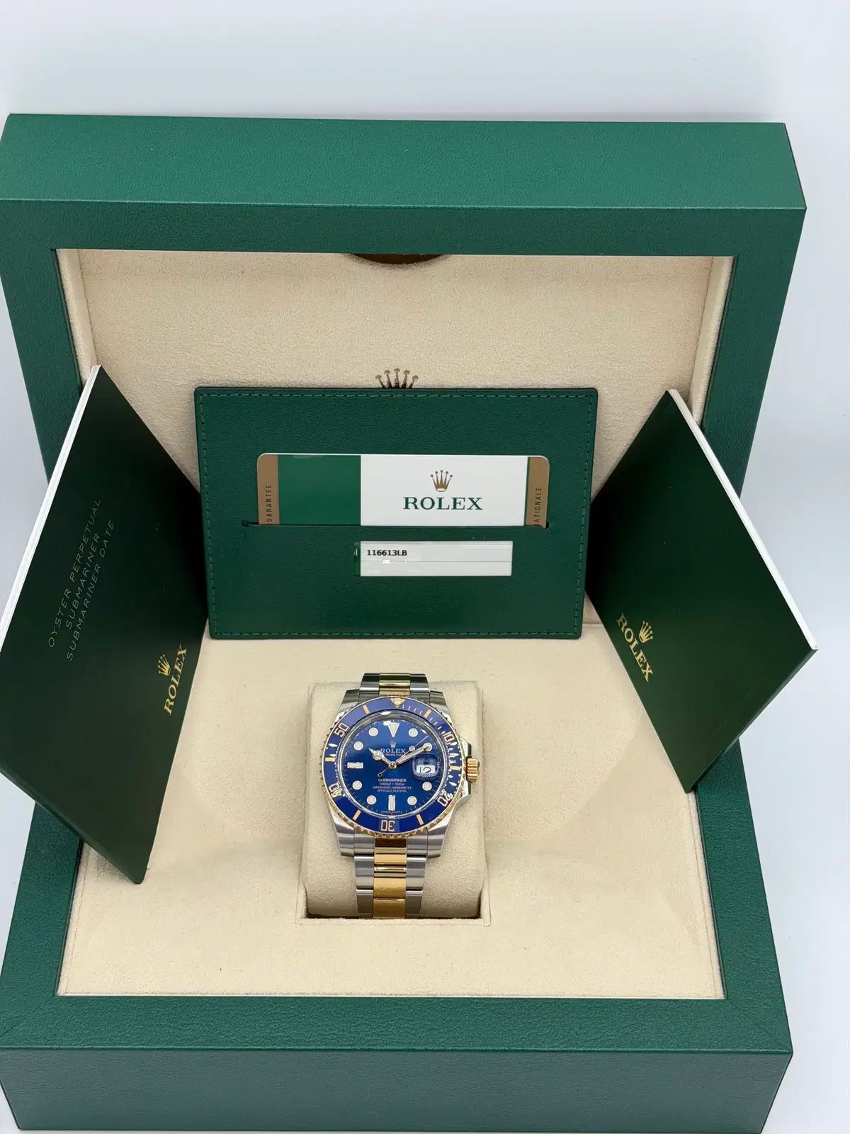 ROLEX ロレックス サブマリーナー デニム版 コンビ デニムコンビ 116613LB 2017年式 出品