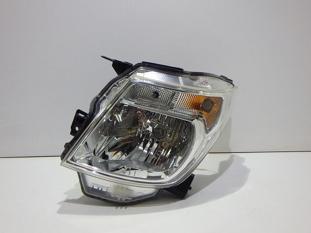 ワゴンR 左ヘッドライト ハロゲン MH34S 後期 100-59316 W 35320-85P00 コーティング 美品 260620017