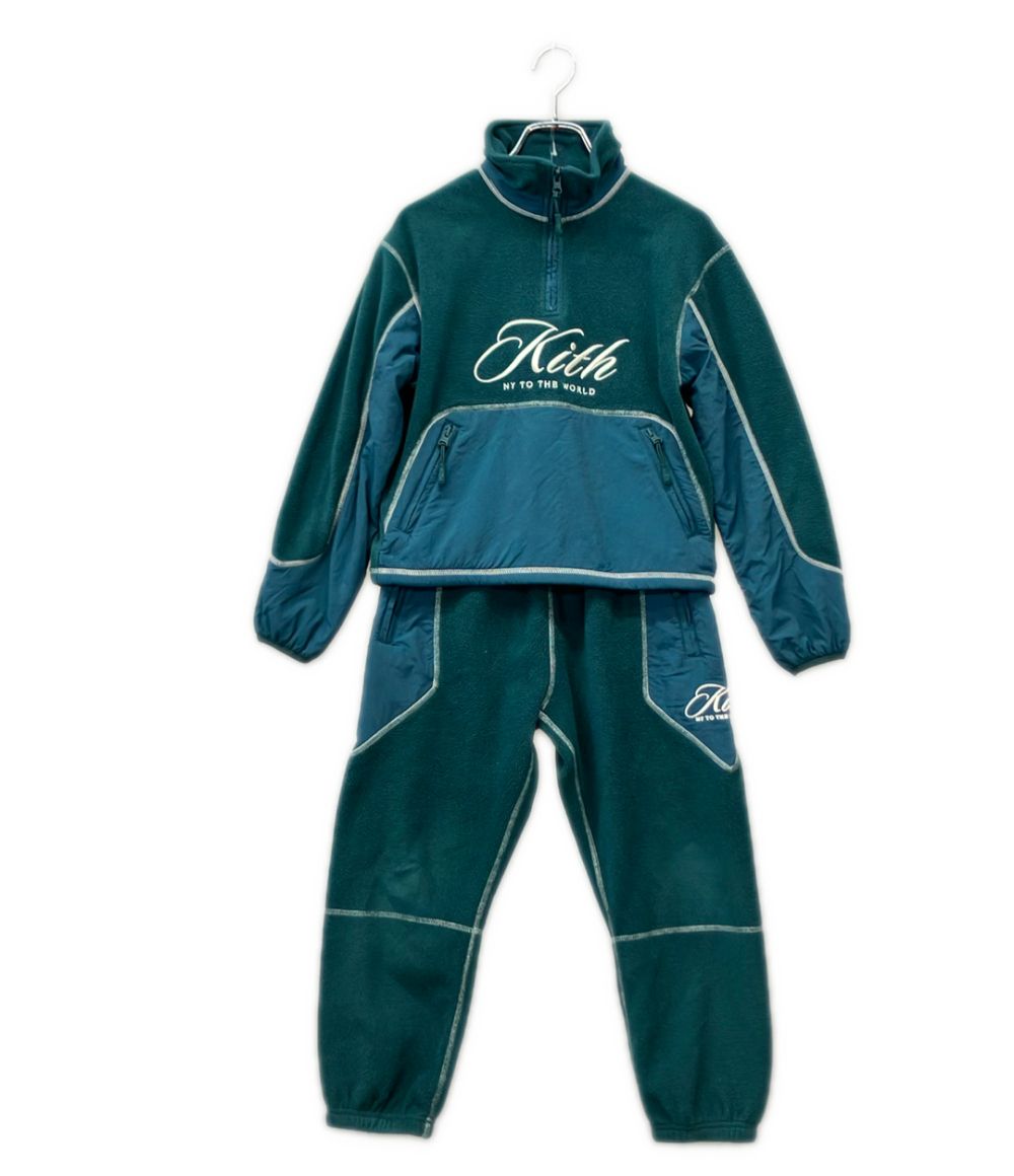 キス キッズ 長袖ハーフジップ＆パンツ セットアップ キッズ SIZE M(8) KITH Kids