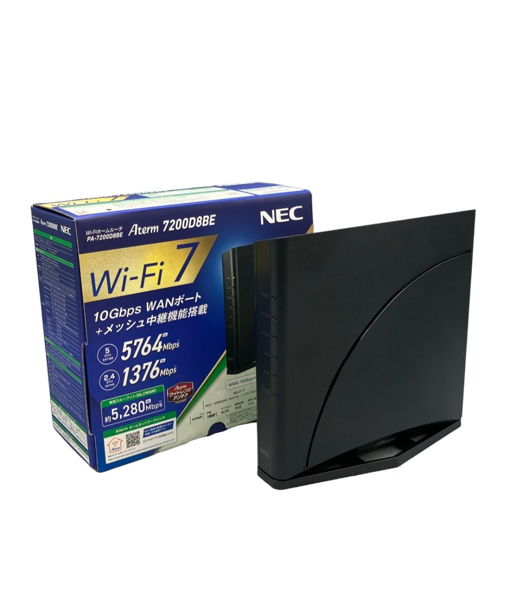 エヌイーシー ルーター Aterm 7200D8BE PA-7200D8BE NEC