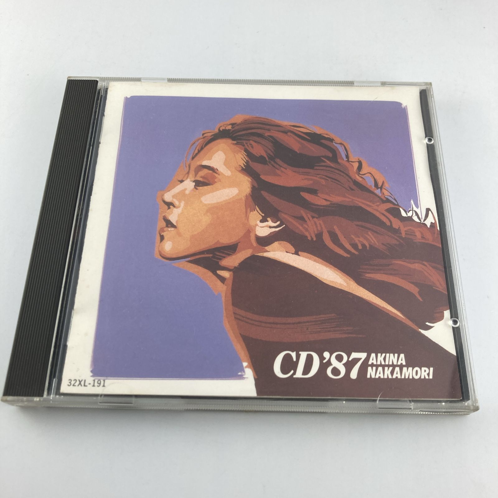 中森明菜 / CD'87(廃盤) 1987/05/01 32XL-191 4988014012034 税表記