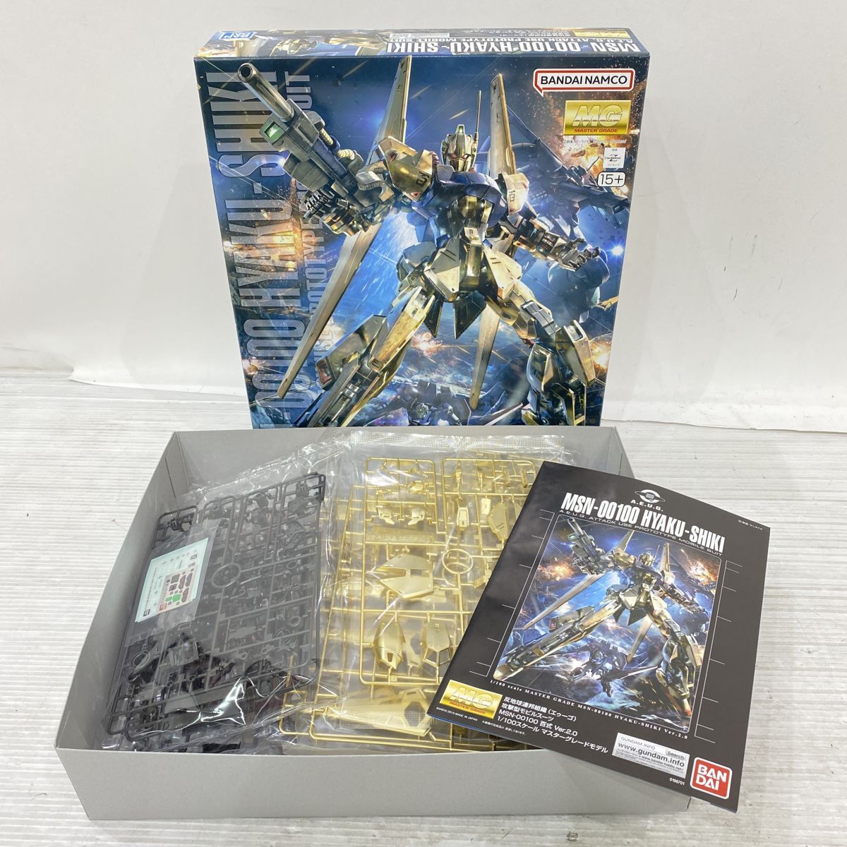 未組立】MG 1/100 機動戦士Zガンダム MSN-00100 百式 Ver.2.0