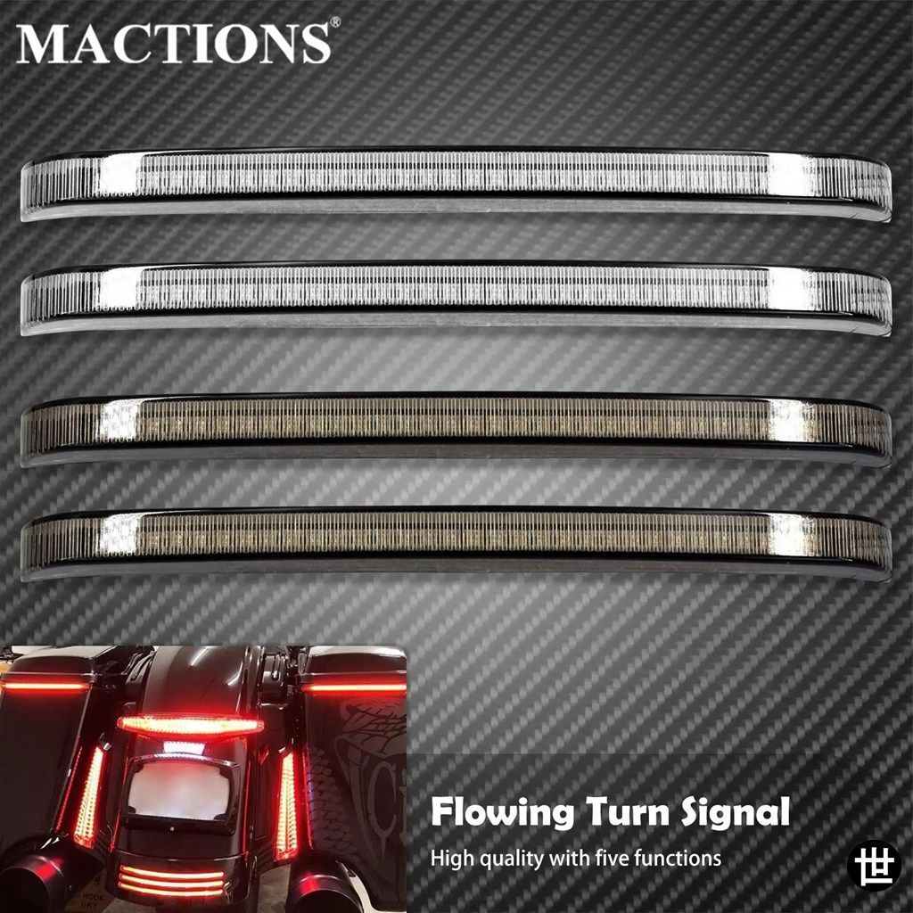ハーレーツーリング 2008-2023 エレクトラ グライド ロード グライド FLHR CVO 用バイク LED サドルバッグ ブレーキ フローティング ター 7,358円