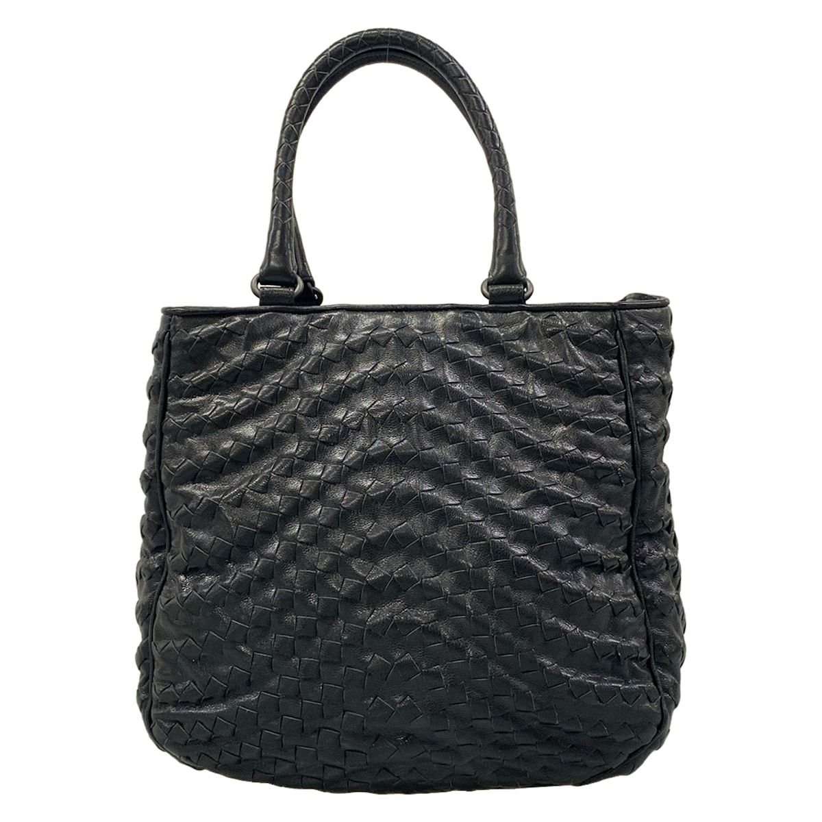 BOTTEGA VENETA(ボッテガヴェネタ) トートバッグ イントレチャート 199876 黒 レザー