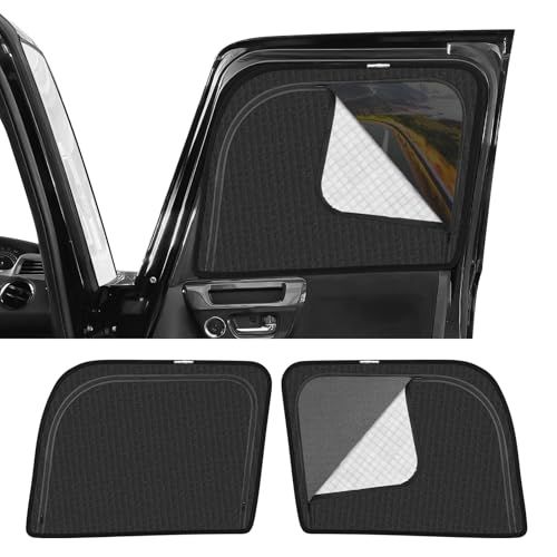 新型 N-BOX JF3 JF4系 2代目 専用 サンシェード マグネット式 サイド用 車種専用 2in1一体式 カーシェード NBOX JF3 JF4 メッシュカーテン 換気 断熱 日除け メッシュサンシェード 日焼け防止 UVカット 遮光 31fd74f8