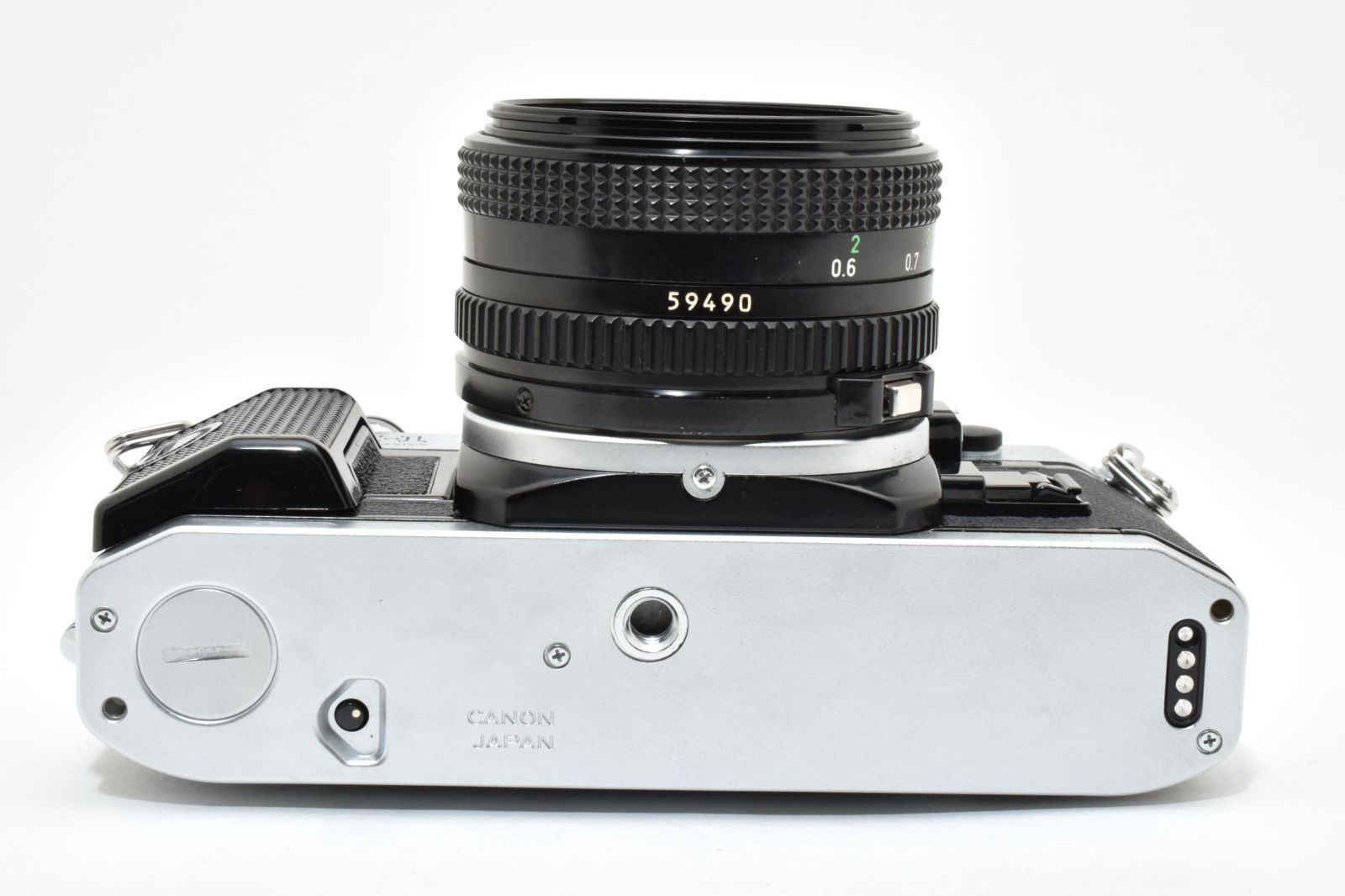 ☆外観美品☆ キヤノン Canon AE-1 PROGRAM シルバー + NEW FD 50mm F2