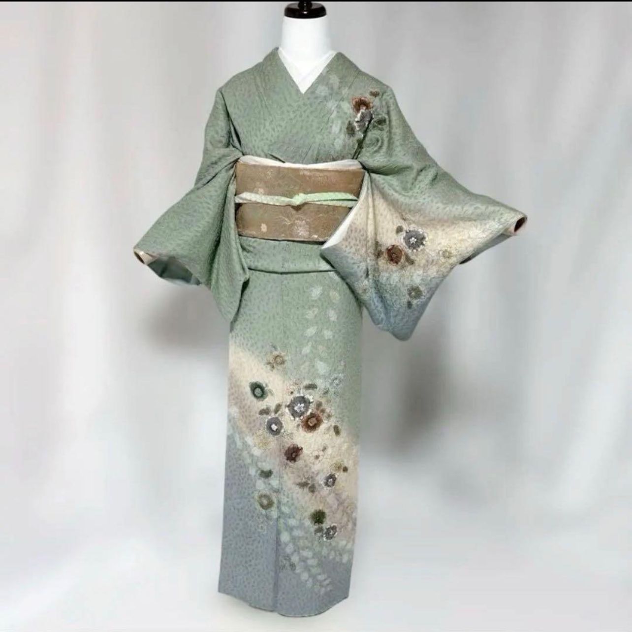 正絹 辻が花 訪問着 フルセット 辻が花袋帯 結婚式 七五三 - メルカリ