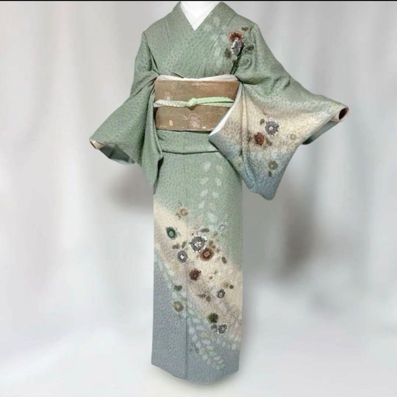 正絹 辻が花 訪問着 フルセット 辻が花袋帯 結婚式 七五三 - メルカリ