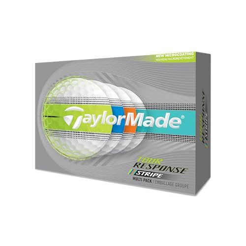 TAYLORMADE GOLF(テーラーメイドゴルフ) TM26 TourRespStripeMultiGLB dz ツアーレスポンスストライプ ゴルフボール 2026年モデルpms 9535d0b0